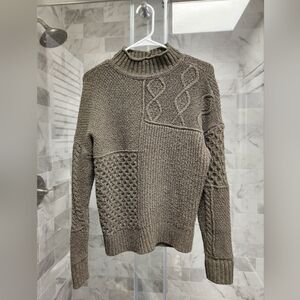 Olive Green Knitted Sweater XS American Eagle